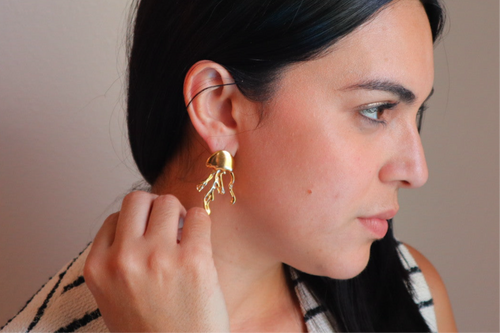 Squid earring
