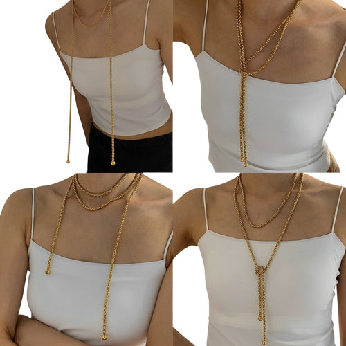 Amber facet necklace
