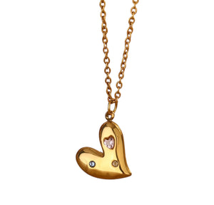 Sparkling Heart Pendant