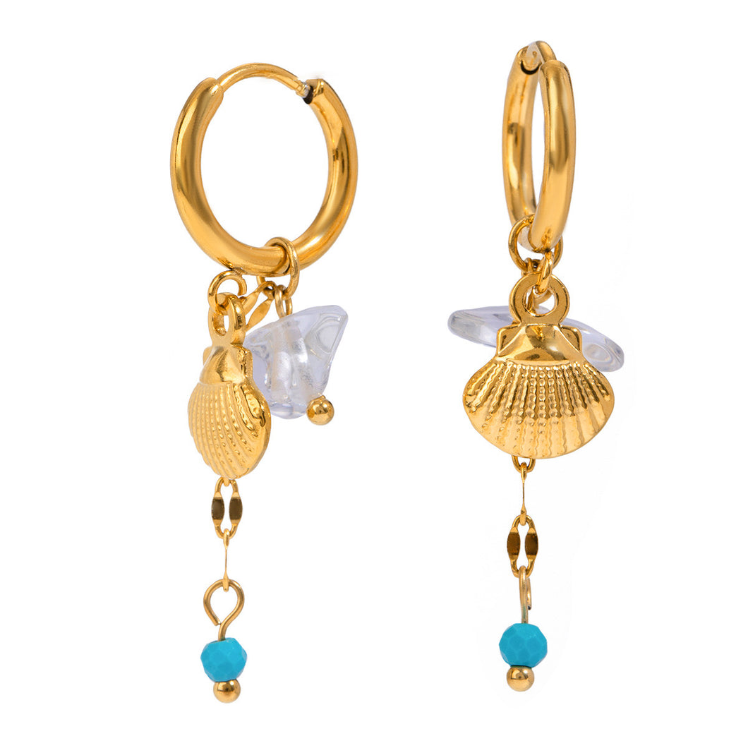 Mar azul earrings