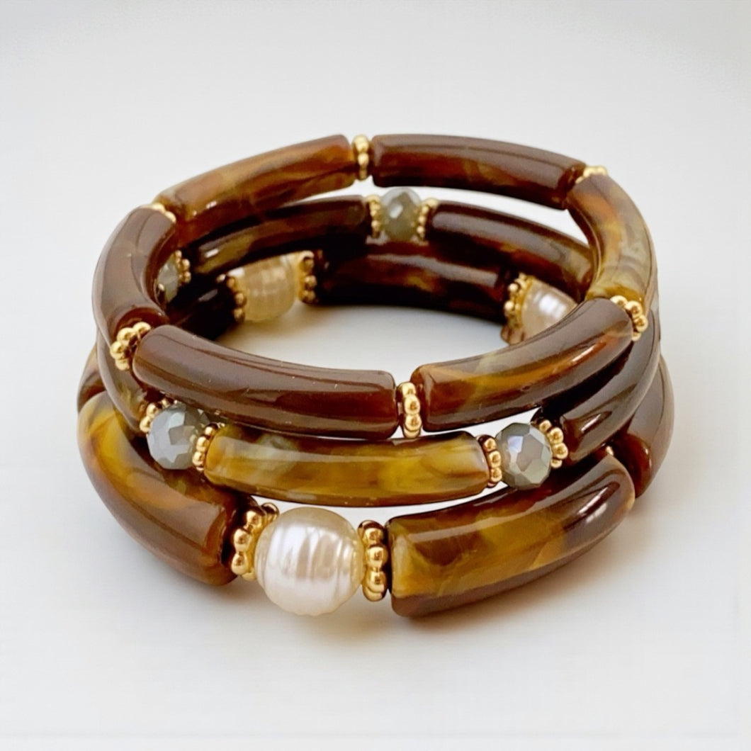 Tortoise bracelet set